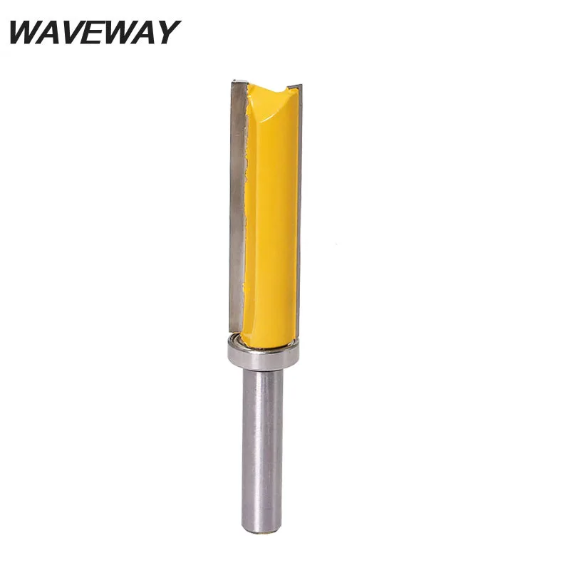 8mm Shank Template Trim Hinge Mortising Router Bit Straight End Mill Trimmer Cleaning Flush Trim Tenon Cutter for Woodworking
8mm Shank Template Trim Hinge Mortising Router Bit Straight End Mill Trimmer Cleaning Flush Trim Tenon Cutter for Woodworking