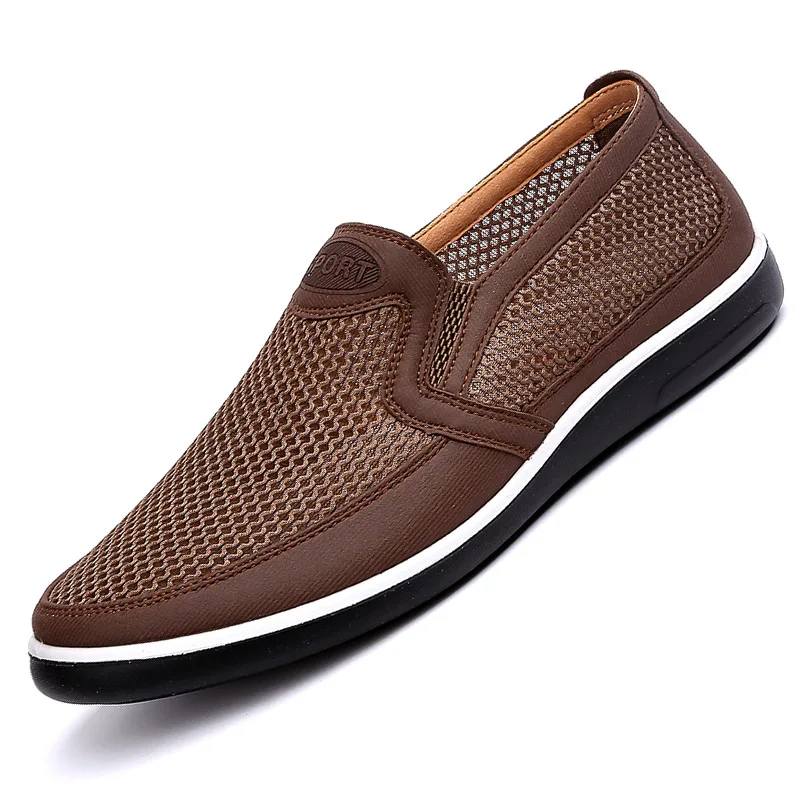 2019 New Summer Mesh Shoes Men Slip-On Flat Sapatos Hollow Out Comfortable Father Shoes Man Casual Moccasins Basic Espadrille
2019 New Summer Mesh Shoes Men Slip-On Flat Sapatos Hollow Out Comfortable Father Shoes Man Casual Moccasins Basic Espadrille