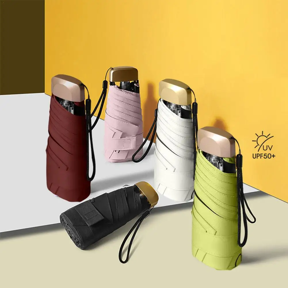Small Fashion Folding Umbrella Rain Women Gift Men Mini Parasol Girls Anti-UV Waterproof Portable Travel Pocket Umbrellas
Small Fashion Folding Umbrella Rain Women Gift Men Mini Parasol Girls Anti-UV Waterproof Portable Travel Pocket Umbrellas