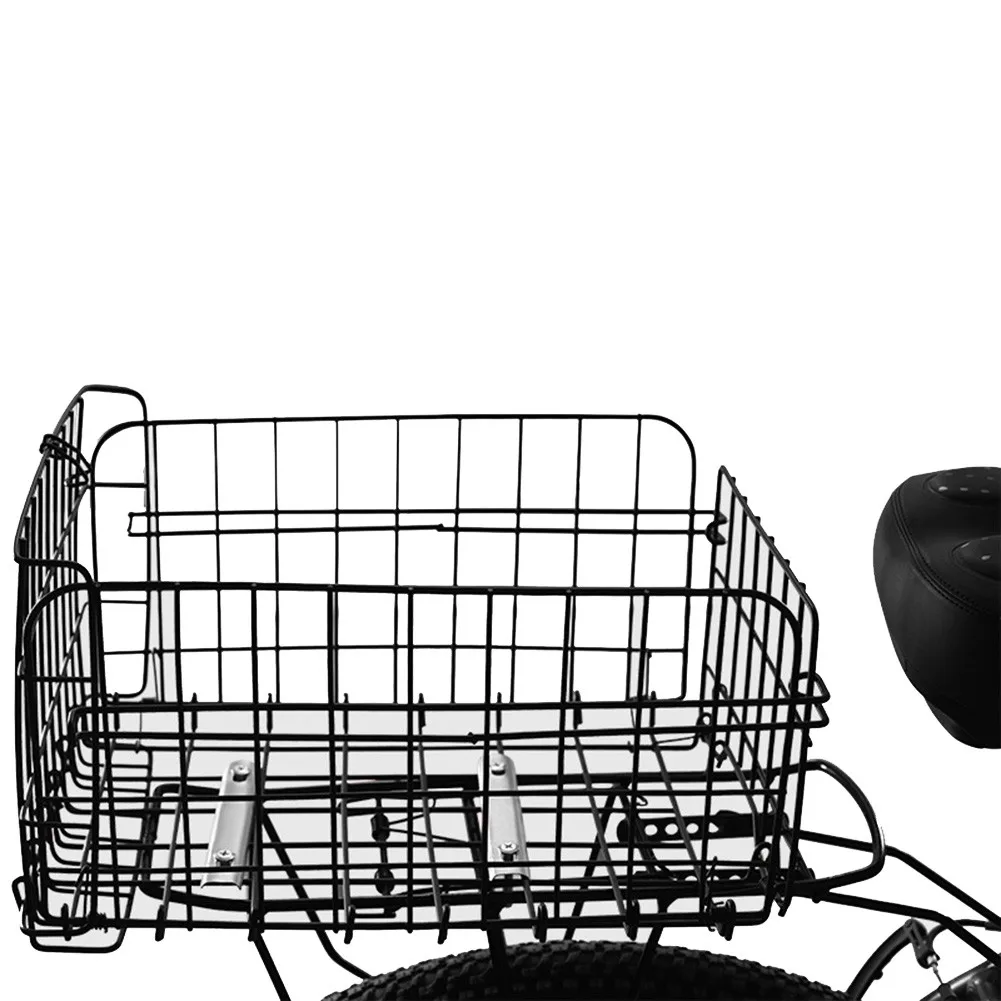 Bike Basket Bag Stainless Steel Foldable Rear Back Basket Bike Folding Basket Large Capacity For Mountain Bike Folding Bicycle
Bike Basket Bag Stainless Steel Foldable Rear Back Basket Bike Folding Basket Large Capacity For Mountain Bike Folding Bicycle