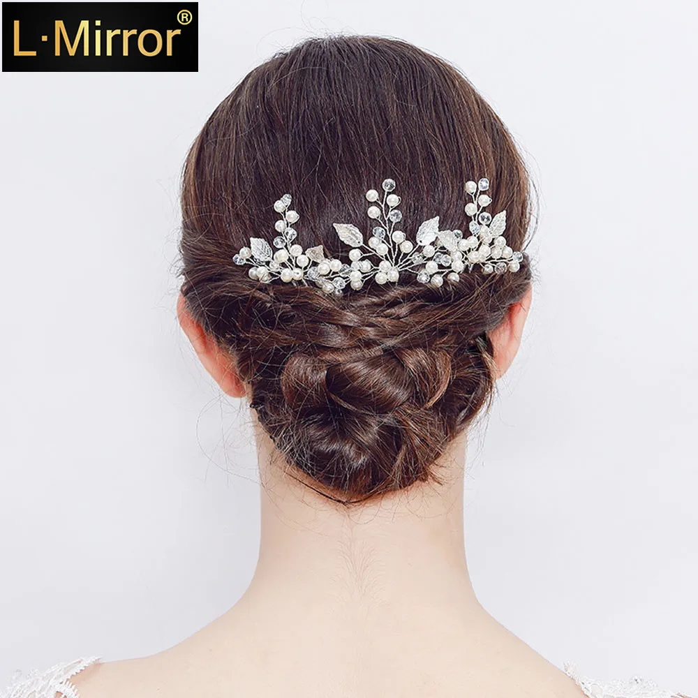 L.Mirror 1Pair Bridal Hair Pins Clips Pearls Crystals Girl Women Wedding Party Prom Decorative Jewelry Accessories Headwear Head
L.Mirror 1Pair Bridal Hair Pins Clips Pearls Crystals Girl Women Wedding Party Prom Decorative Jewelry Accessories Headwear Head