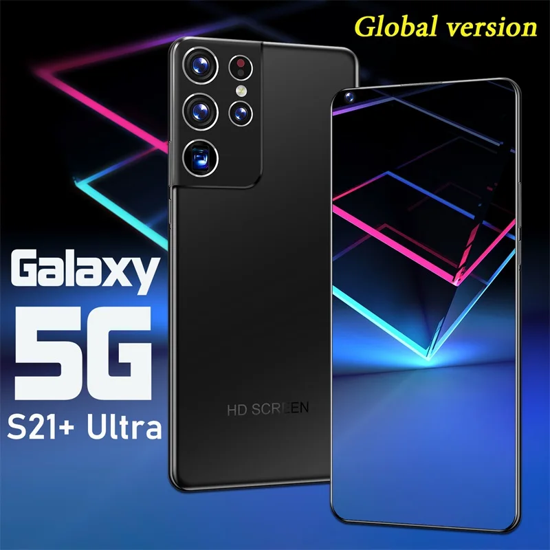 Galaxy S21+ Ultra 7.3 inch 5G Smartphone Phone 16GB+512GB Mobile Phones 24MP+48MP Dual SIM Telephone Unlocked Android Cell Phone
Galaxy S21+ Ultra 7.3 inch 5G Smartphone Phone 16GB+512GB Mobile Phones 24MP+48MP Dual SIM Telephone Unlocked Android Cell Phone