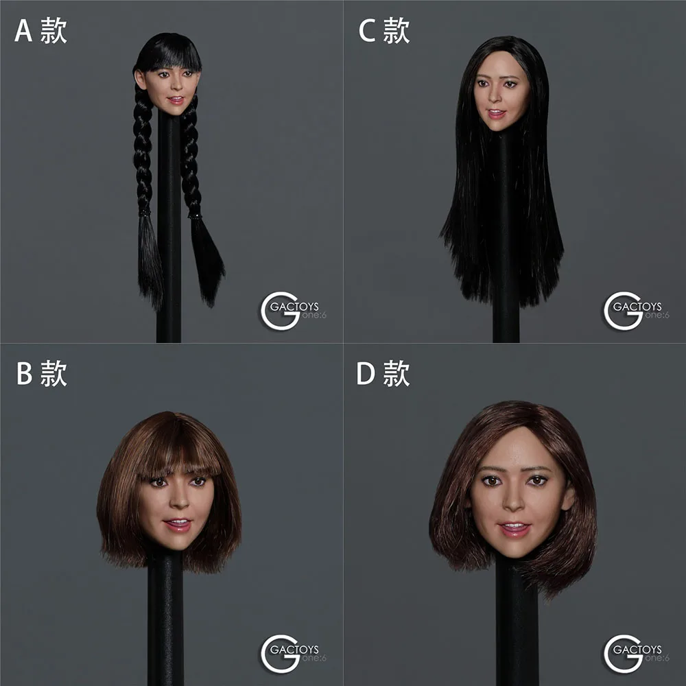 GACTOYS GC038 масштаб 1/6 масштаб милое выражение красоты голова лепить резной для 12 дюймов фигурку DIY
GACTOYS GC038 масштаб 1/6 масштаб милое выражение красоты голова лепить резной для 12 дюймов фигурку DIY