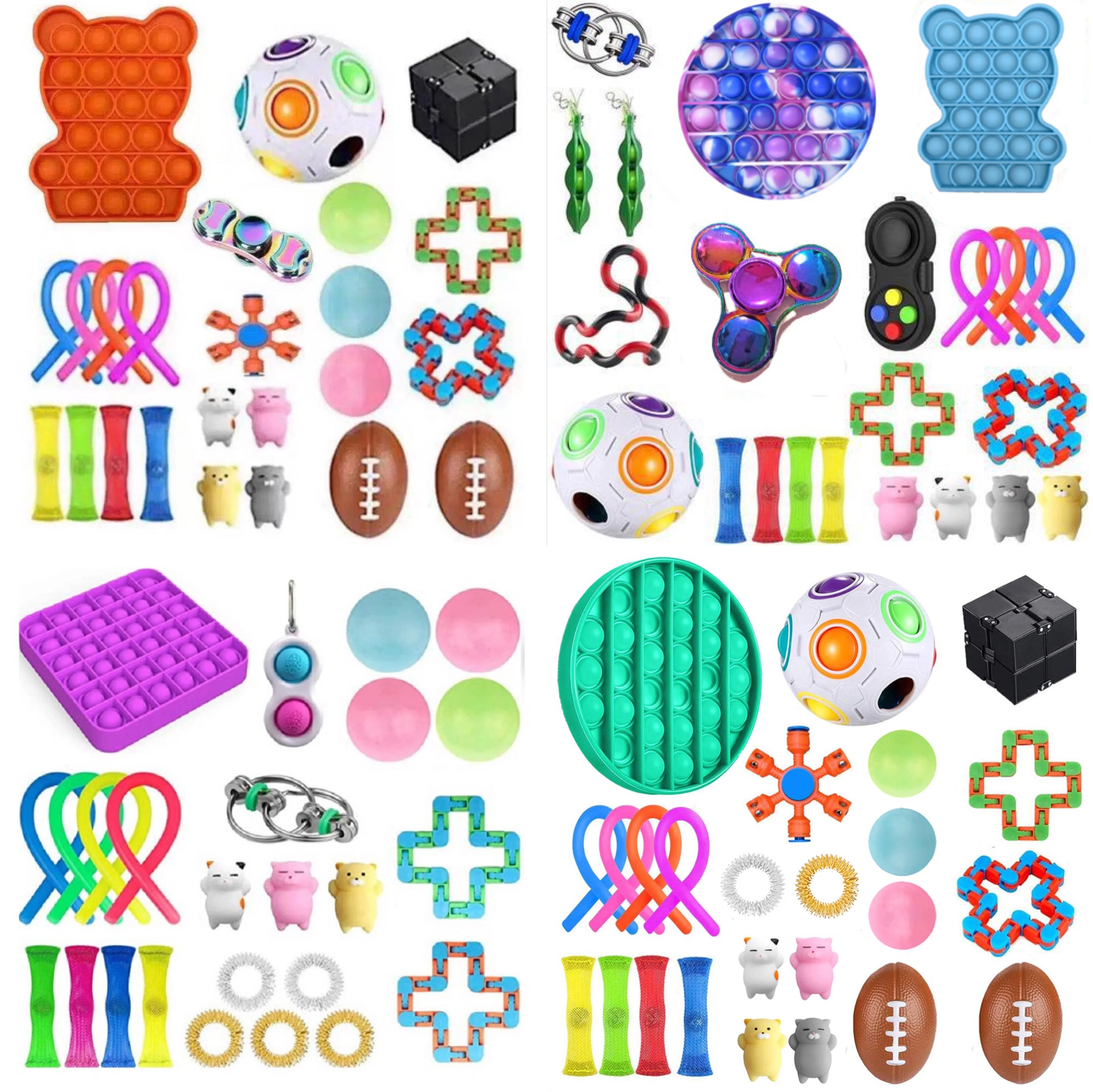 Dropshipping Fidget Toys 20/23/24/27PCS Pack Sensory Toy Set Antistress Relief Autism Anxiety Anti Stress Bubble for Kids Adults
Dropshipping Fidget Toys 20/23/24/27PCS Pack Sensory Toy Set Antistress Relief Autism Anxiety Anti Stress Bubble for Kids Adults