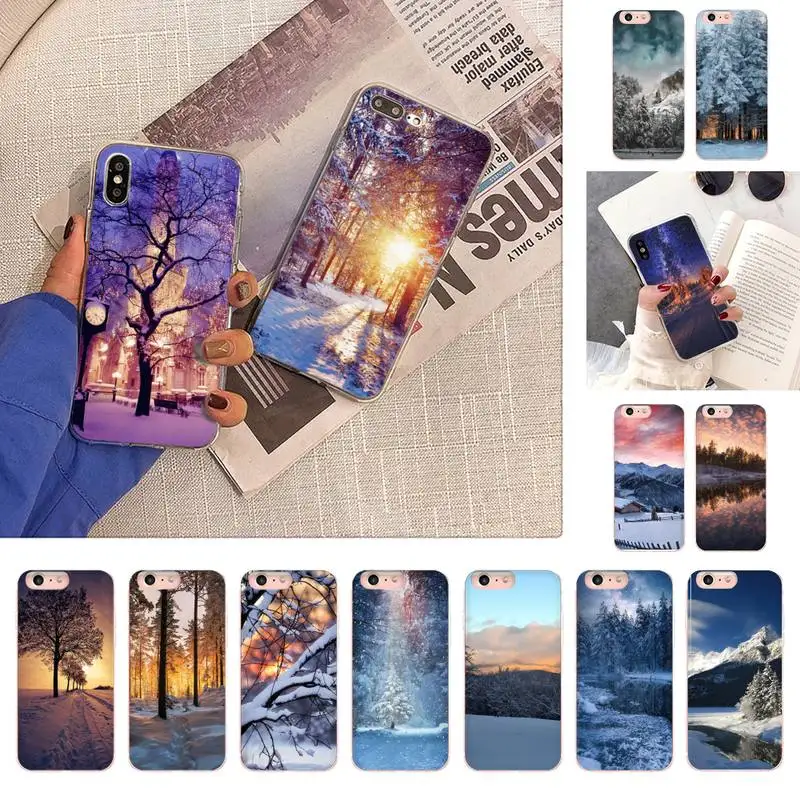 YNDFCNB Winter snow landscape Phone Case For iphone 13 X XS MAX 6 6s 7 7plus 8 8Plus 5 5S se 2020 XR 12 11 pro max Fundas Capa
YNDFCNB Winter snow landscape Phone Case For iphone 13 X XS MAX 6 6s 7 7plus 8 8Plus 5 5S se 2020 XR 12 11 pro max Fundas Capa