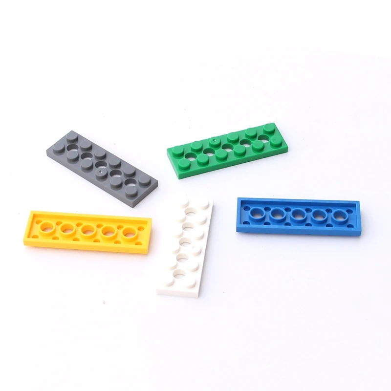 

Sale Buildings Blocks 32001 Plate 2 x 6 with 5 Holes Brick Collections Bulk Modular GBC Toys For Technical MOC Set 1Pcs