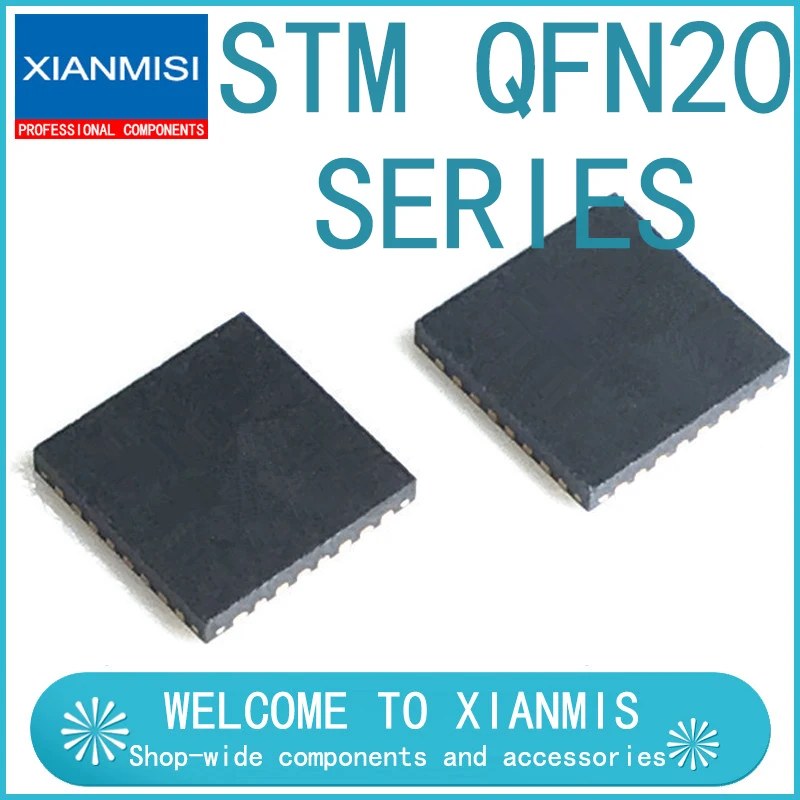 STM8S003F3U6TR SMD UFQFPN QFN20 S033 S103 STM8S103F3U6 chip IC on - Микросхема STM8S103F3U6 в корпусе SMD UFQFPN QFN20 S033 S103