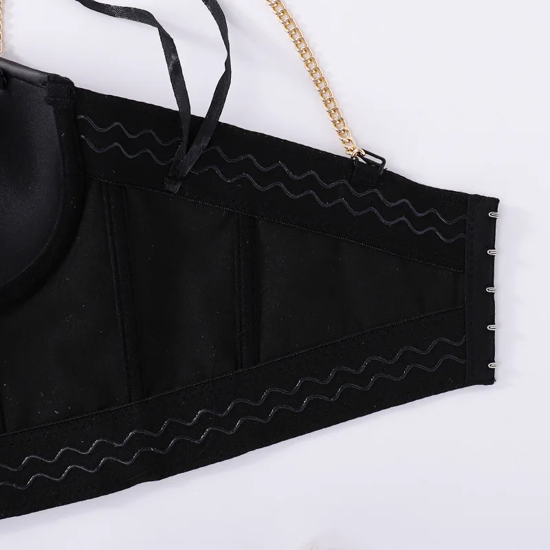 Women Sexy Female Vest Girls Solid Color Sleeveless Spaghetti Strap Crop Tops Backless Camisole for Summer Black Tank Tops
Women Sexy Female Vest Girls Solid Color Sleeveless Spaghetti Strap Crop Tops Backless Camisole for Summer Black Tank Tops