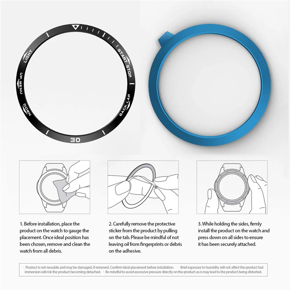 Stainless Steel Watch Bezel Ring Anti-scratch Etching Numbers Protective Cover Ring for Garmin Fenix5 Watch Accessories
Stainless Steel Watch Bezel Ring Anti-scratch Etching Numbers Protective Cover Ring for Garmin Fenix5 Watch Accessories