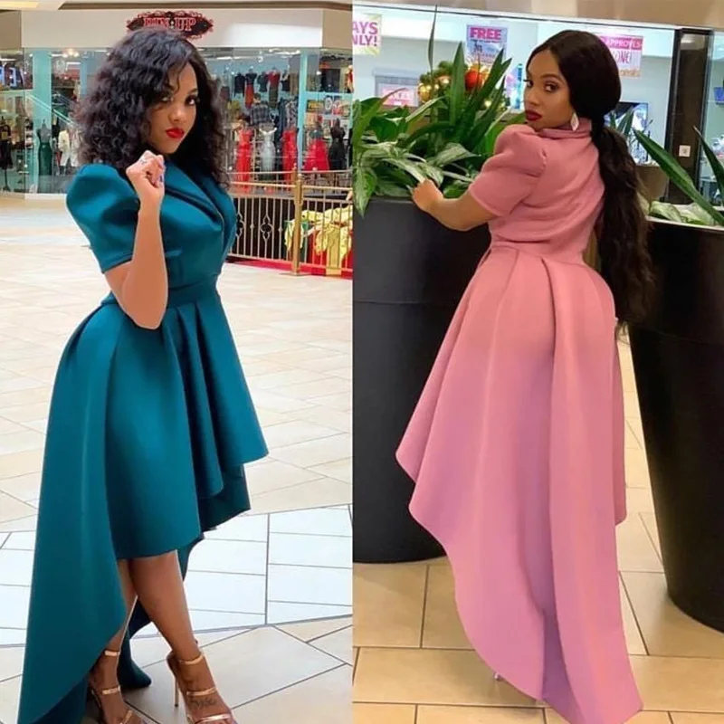 Graceful Women Solid Turn-down Collar Dress 2021 Spring Turn-down Collar High Waist Short Purry Sleeve Asymmetrical Gown Dresses 
Graceful Women Solid Turn-down Collar Dress 2021 Spring Turn-down Collar High Waist Short Purry Sleeve Asymmetrical Gown Dresses