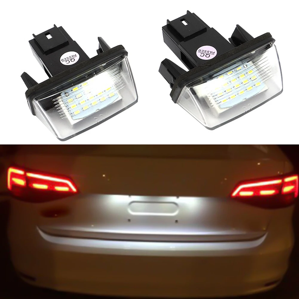 18 LED License Plate Lights Lamp For Peugeot 206 207 307 308 406 Citroen C3/C4/C5/C6
18 LED License Plate Lights Lamp For Peugeot 206 207 307 308 406 Citroen C3/C4/C5/C6