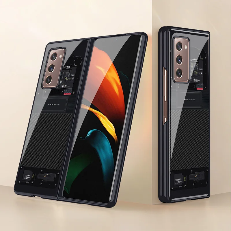 For Samsung zfold2 mobile phone case W21 folding protective case f9160 electroplating w2021 glass case creative man
For Samsung zfold2 mobile phone case W21 folding protective case f9160 electroplating w2021 glass case creative man