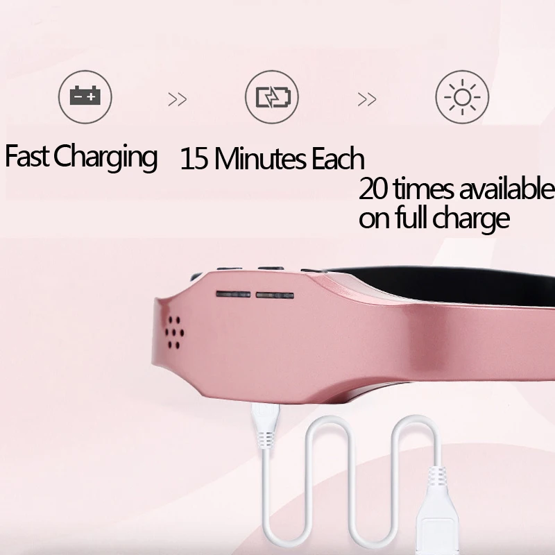 EMS Head Massager Brain Relaxation Electric Pulse Improve Sleep Health Stress Relief Massager Forehead Massager Stimulator
EMS Head Massager Brain Relaxation Electric Pulse Improve Sleep Health Stress Relief Massager Forehead Massager Stimulator