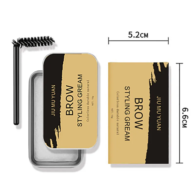 Eyebrow gel Brows Wax Waterproof Long-Lasting 3D Feathery Wild Brow Styling Soap For Eyebrows Women's Cosmetics 
Eyebrow gel Brows Wax Waterproof Long-Lasting 3D Feathery Wild Brow Styling Soap For Eyebrows Women's Cosmetics