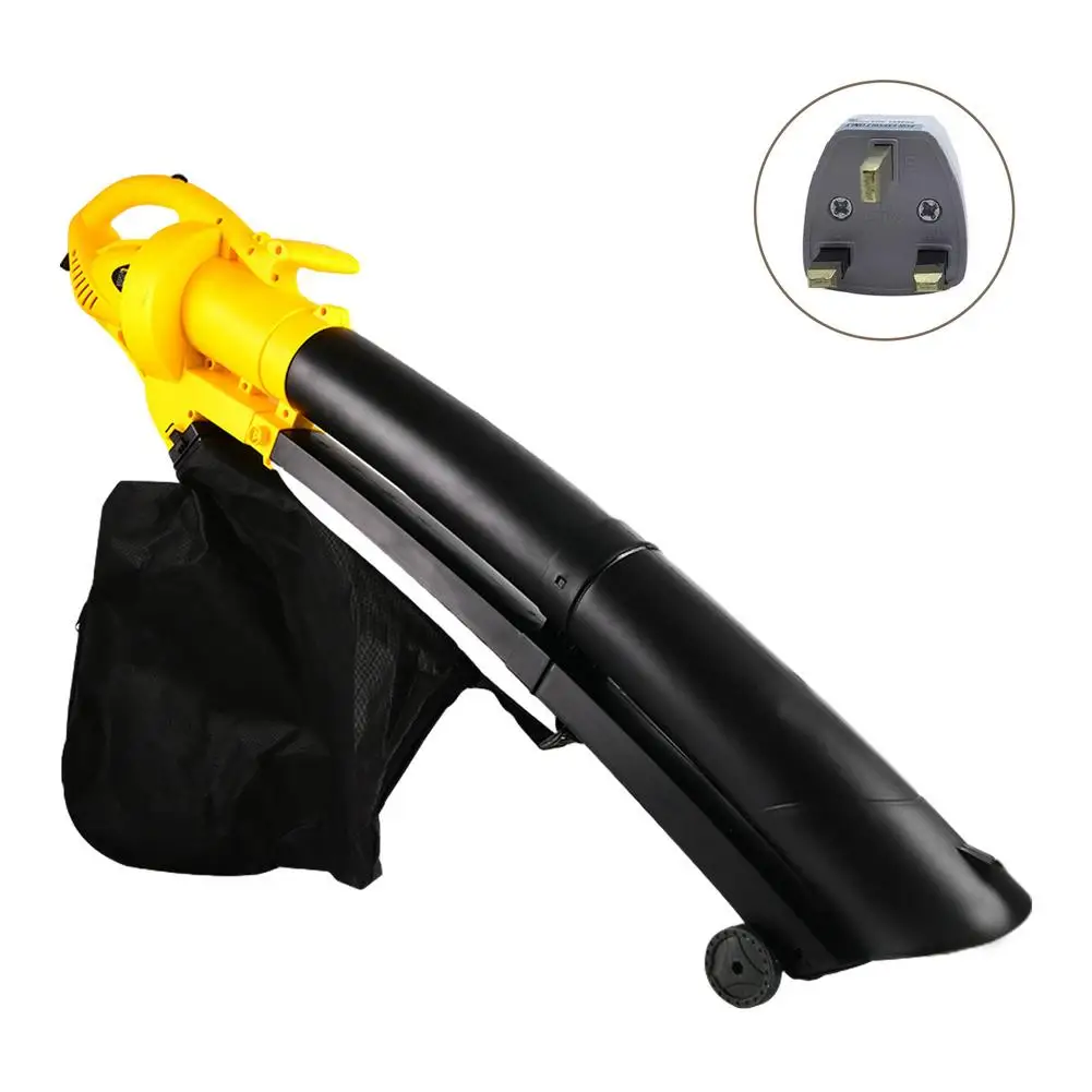 3000W 220V Electric Leaf Blower vacuum Great Power Blow Suck Dual Uses Compact Lightweight with 35L Bag Leaf Vacuum
3000W 220V Electric Leaf Blower vacuum Great Power Blow Suck Dual Uses Compact Lightweight with 35L Bag Leaf Vacuum