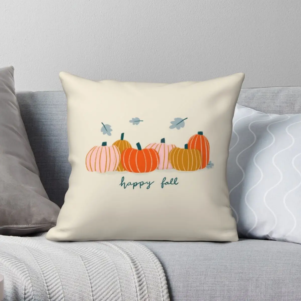 Fall Pumpkins Pillowcase Polyester Linen Velvet Printed Zip Decor Room Cushion Case
Fall Pumpkins Pillowcase Polyester Linen Velvet Printed Zip Decor Room Cushion Case