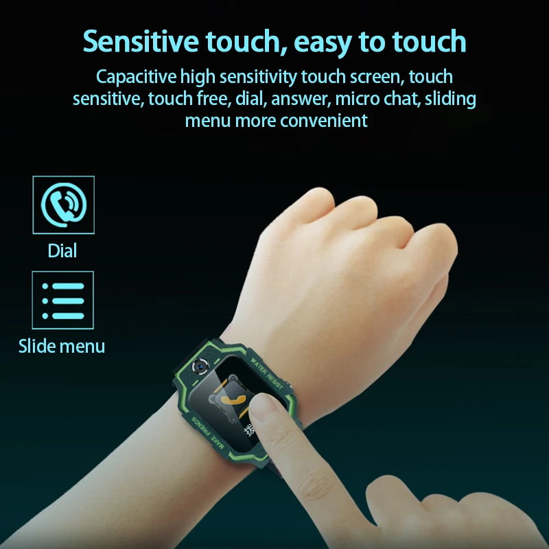 Children's Smart Watch Touch Screen SOS R36C Dual Camera Waterproof IP67 Kids Gift For Android Xiaomi Pedometers Dropshipping
Children's Smart Watch Touch Screen SOS R36C Dual Camera Waterproof IP67 Kids Gift For Android Xiaomi Pedometers Dropshipping