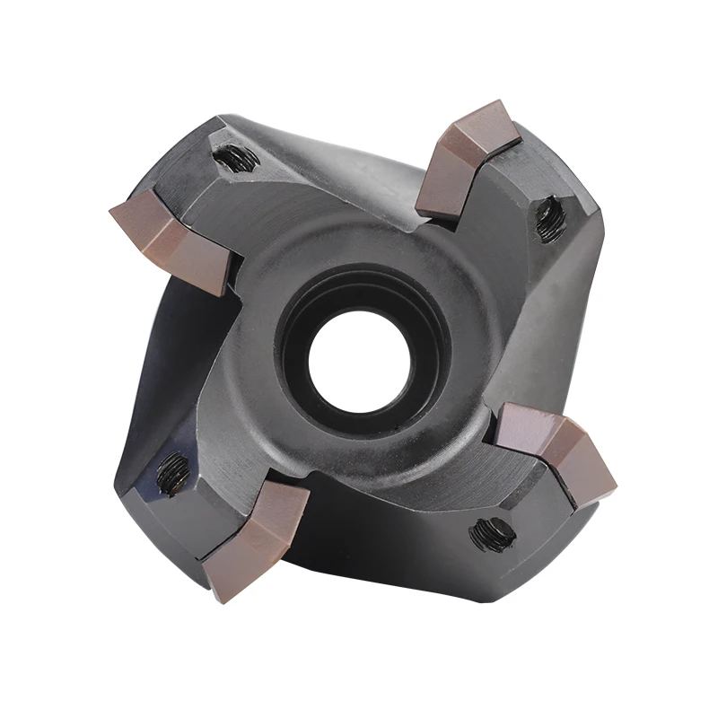 Face Milling Cutter KM12R50-22-4T Clamped CNC Cutting With 4pc SEHT1204AFFTN H01(Purple) Blade Precision Milling Cutter Plate
Face Milling Cutter KM12R50-22-4T Clamped CNC Cutting With 4pc SEHT1204AFFTN H01(Purple) Blade Precision Milling Cutter Plate