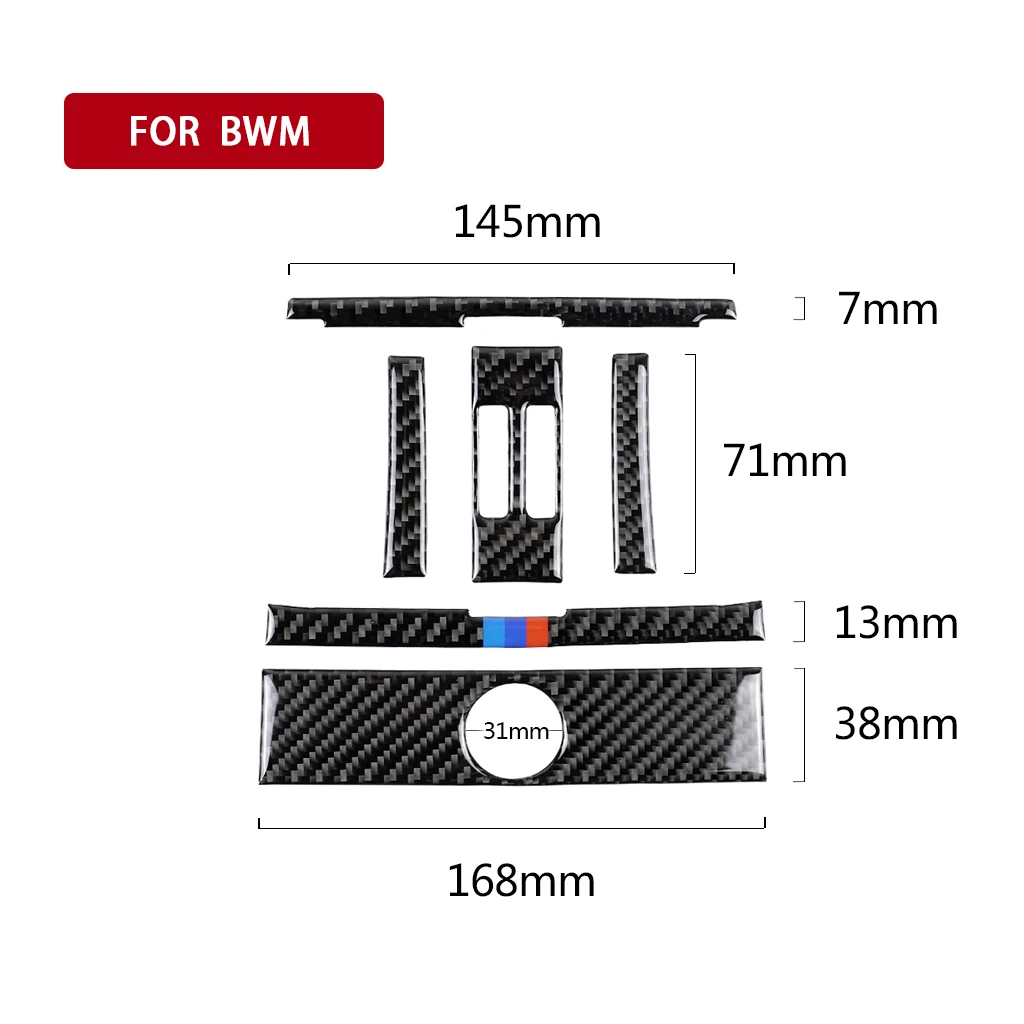 Carbon Fiber Car Rear Air Outlet Air Conditioning Vent Decorative Cover Frame Stickers for BMW F30 2013- 2015 F34 Accessories
Carbon Fiber Car Rear Air Outlet Air Conditioning Vent Decorative Cover Frame Stickers for BMW F30 2013- 2015 F34 Accessories