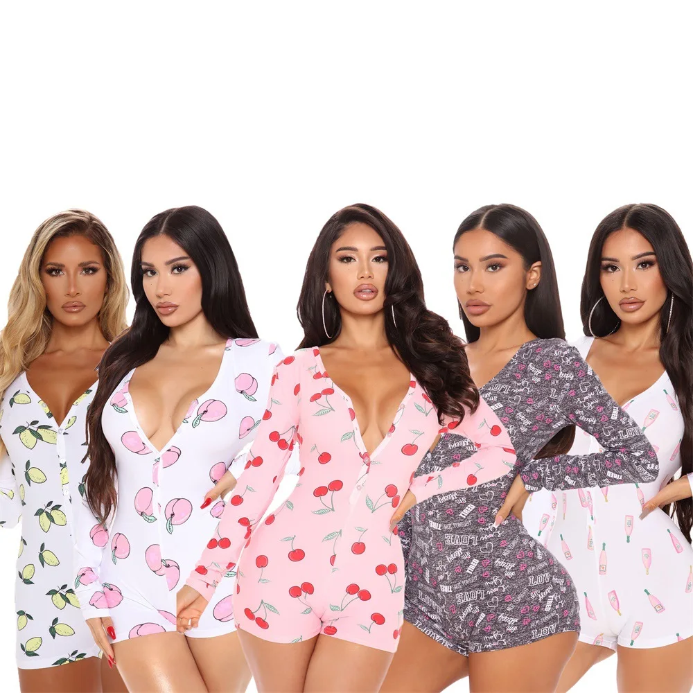 Chiclover Rompers Womens Jumpsuit Lounge Pajamas Jumpersuit Casual Bodysuit Print Sexy Shorts Jump Suits Wholesale Dropshipping
Chiclover Rompers Womens Jumpsuit Lounge Pajamas Jumpersuit Casual Bodysuit Print Sexy Shorts Jump Suits Wholesale Dropshipping