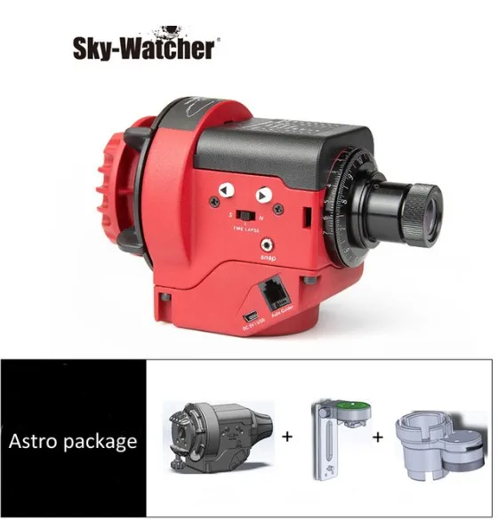 Sky Watcher Hoshino Equatorial Instrument Star Adventurer and equatorial adjustable pedestal for Photograph the Milky Way
Sky Watcher Hoshino Equatorial Instrument Star Adventurer and equatorial adjustable pedestal for Photograph the Milky Way