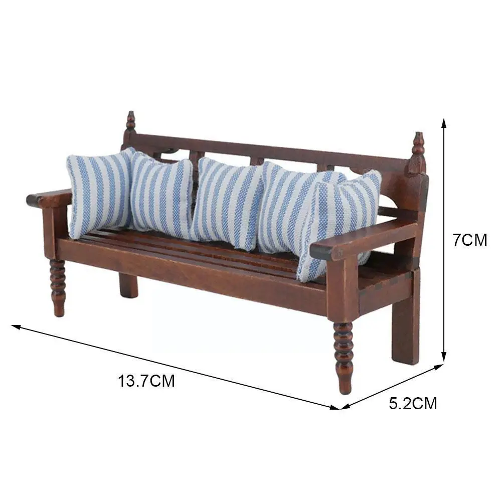 1:12 Mini Dollhouse Furniture Sofa With 5 Cushions Living Set Kids Simulation House Pretend DIY Miniature Room Decor Play D R8A0
1:12 Mini Dollhouse Furniture Sofa With 5 Cushions Living Set Kids Simulation House Pretend DIY Miniature Room Decor Play D R8A0