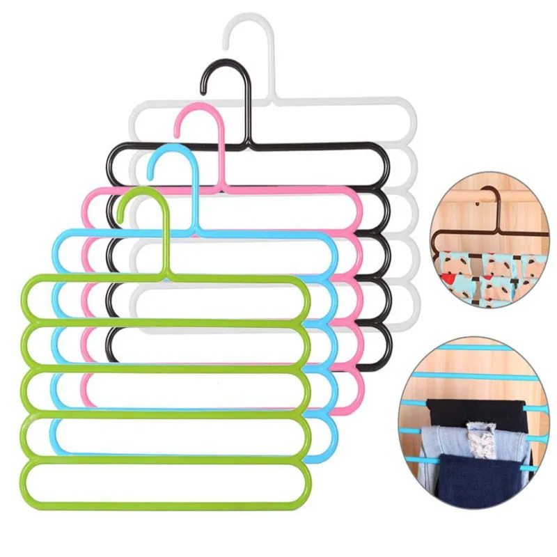 5 Layers MultiFunctional Pants Hangers Holders Trousers Hanger Storage Rack Clothes Hanger Space Saver Wardrobe Closet Organizer
5 Layers MultiFunctional Pants Hangers Holders Trousers Hanger Storage Rack Clothes Hanger Space Saver Wardrobe Closet Organizer