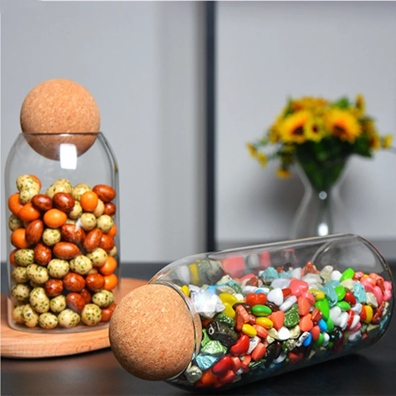 Ball cork lead-free with lid bottle storage tank glass jar sealed tea cans cereals transparent storage jars coffee contain
Ball cork lead-free with lid bottle storage tank glass jar sealed tea cans cereals transparent storage jars coffee contain