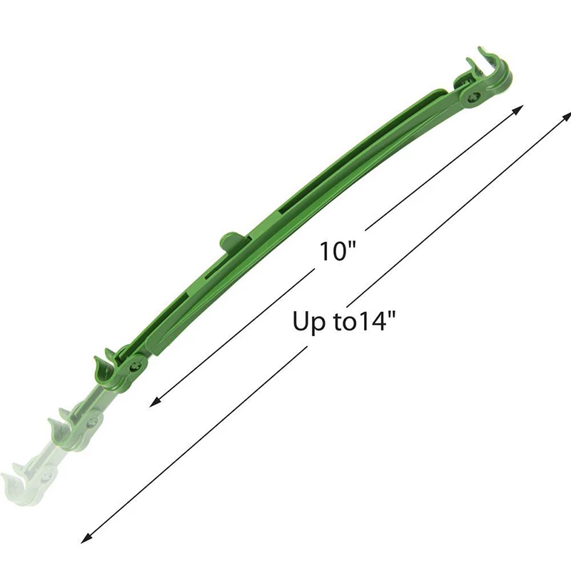 12Pcs Climbing Vine Rack Stake Arms for Tomato Cage Expandable Trellis Connectors for Plant Stakes Buckle
12Pcs Climbing Vine Rack Stake Arms for Tomato Cage Expandable Trellis Connectors for Plant Stakes Buckle