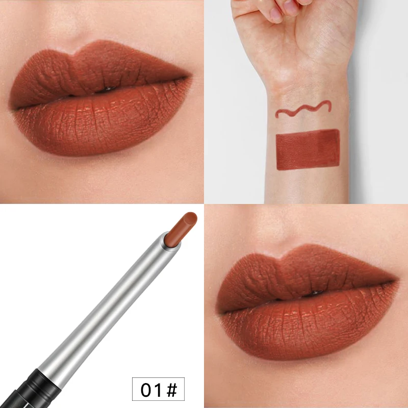 17 Colors Matte Lip Liner Matte Lip Pencil Lipsticks Waterproof Long Lasting Lipstick Pen Fashion Cosmetic Lip Makeup Tools
17 Colors Matte Lip Liner Matte Lip Pencil Lipsticks Waterproof Long Lasting Lipstick Pen Fashion Cosmetic Lip Makeup Tools