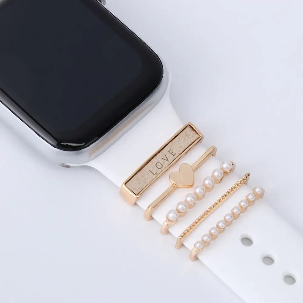 Diamond Ornament Smart Watch Silicone Strap Accessories For iwatch Bracelet Metal Charms Decorative Ring For Apple Watch Band
Diamond Ornament Smart Watch Silicone Strap Accessories For iwatch Bracelet Metal Charms Decorative Ring For Apple Watch Band