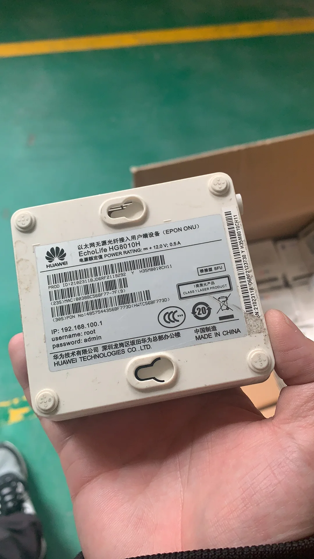14pcs High Value HUAWEI HG8010 1FE GPON EPON Terminal ONU Huawei ont FTTH fiberhome Secondhand modem English Language ONT
14pcs High Value HUAWEI HG8010 1FE GPON EPON Terminal ONU Huawei ont FTTH fiberhome Secondhand modem English Language ONT