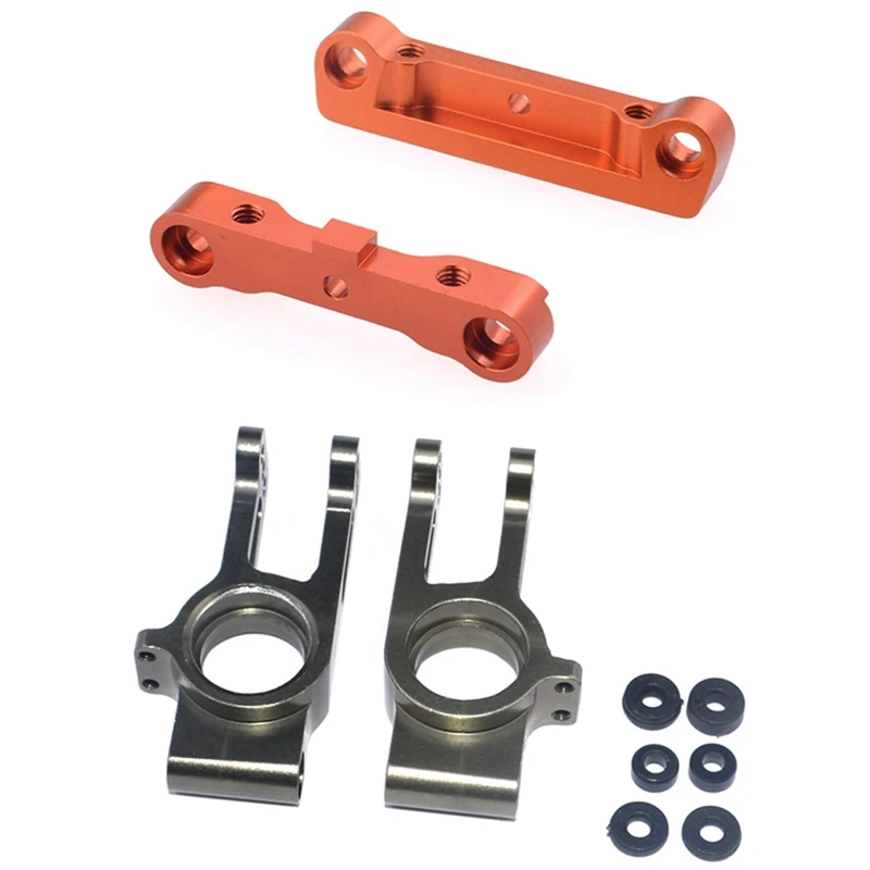 1 Pcs 8045 Rear Lower Suspension Bracket Mount & 2 Pcs 8051 Rear Hub Carrier
1 Pcs 8045 Rear Lower Suspension Bracket Mount & 2 Pcs 8051 Rear Hub Carrier