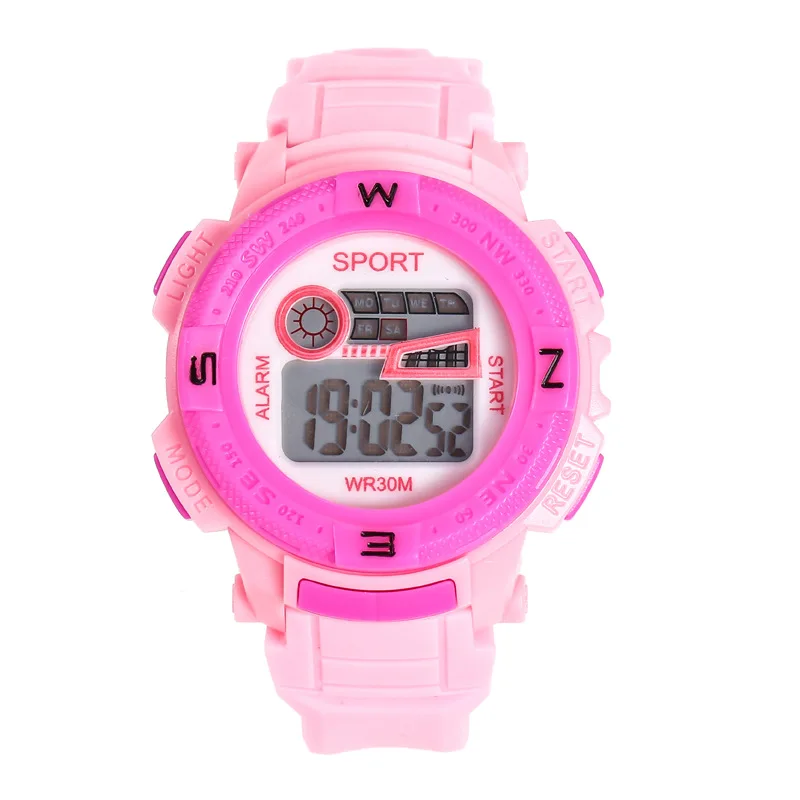 Children's Electronic Watch Student Fashion Outdoor Sports Factory Candy Color Boy and Girl
Children's Electronic Watch Student Fashion Outdoor Sports Factory Candy Color Boy and Girl