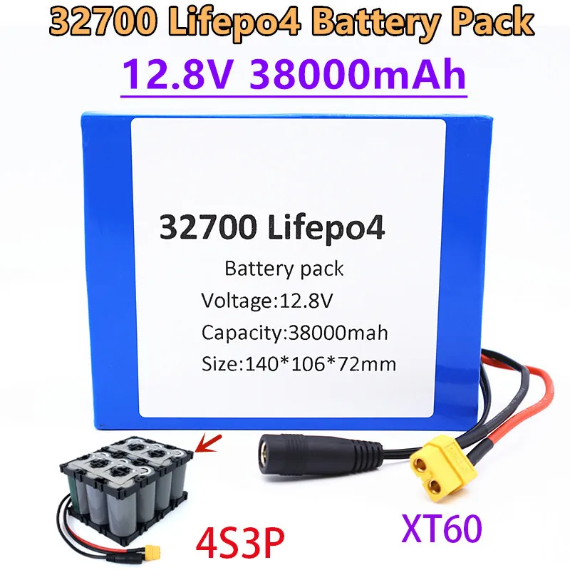 Аккумулятор Lifepo4 4S3P 12,8, 32700 в, 38 а/ч, встроенный блок питания 40A для зарядки и разрядки одного порта, блок питания BMS 12В
Аккумулятор Lifepo4 4S3P 12,8, 32700 в, 38 а/ч, встроенный блок питания 40A для зарядки и разрядки одного порта, блок питания BMS 12В