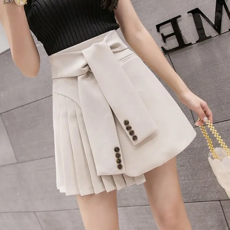 2021 spring and summer irregular skirt high waist short skirt women's A-line Mini Skirt
2021 spring and summer irregular skirt high waist short skirt women's A-line Mini Skirt