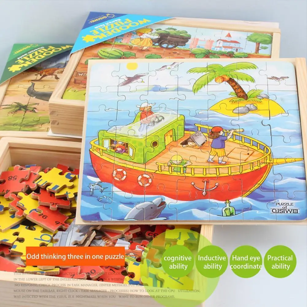 Kids Toys Wooden 3d Puzzle Tangram Shapes Learning Animal Jigsaw Children Educational Toys Cartoon Puzzle Intelligence C9d9
Kids Toys Wooden 3d Puzzle Tangram Shapes Learning Animal Jigsaw Children Educational Toys Cartoon Puzzle Intelligence C9d9