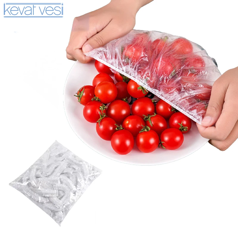 50/100Pcs Plastic Food Cover Disposable Cling Film Cover Refrigerator Food Fresh-Keeping Covers Wrap Elastic Food Lid
50/100Pcs Plastic Food Cover Disposable Cling Film Cover Refrigerator Food Fresh-Keeping Covers Wrap Elastic Food Lid