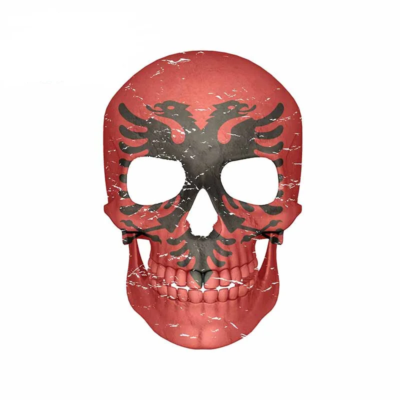 13cm for Skull Flag Albania Car Stickers and Decals Waterproof Anime Scratch-proof Car Styling Decoration
13cm for Skull Flag Albania Car Stickers and Decals Waterproof Anime Scratch-proof Car Styling Decoration