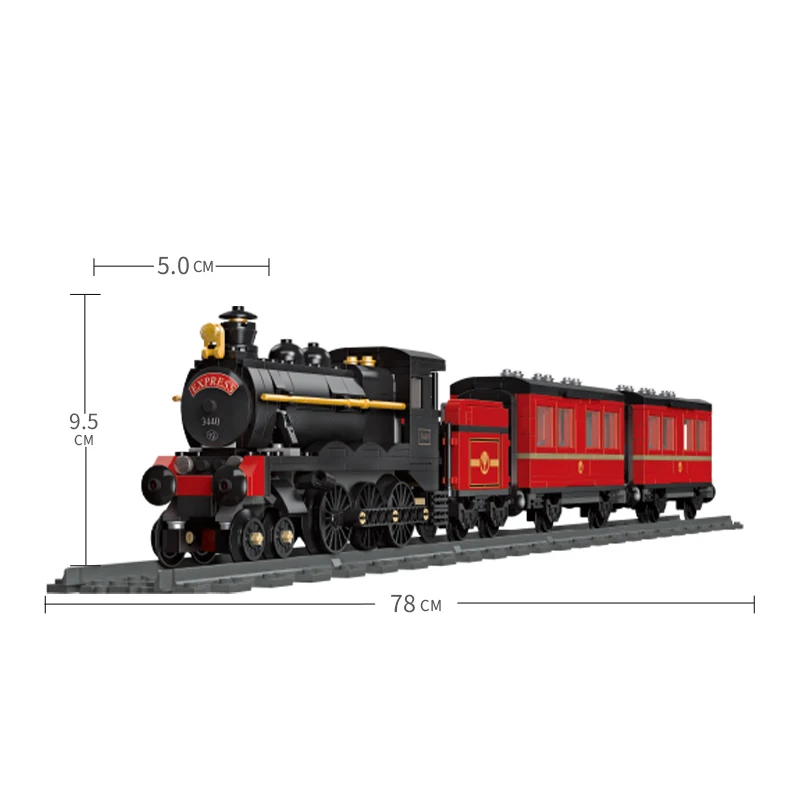 59001 59002 Steam Train Series Building Blocks Set Educational Toys Car Train For Kids Gift Bricks
59001 59002 Steam Train Series Building Blocks Set Educational Toys Car Train For Kids Gift Bricks