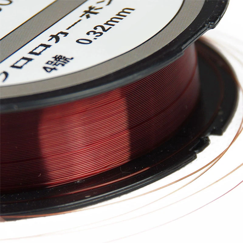 100M Fluorocarbon Fishing Line Red/clear Two Colors 4-32LB Carbon Fiber Leader Line Fly Fishing Line Pesca 
100M Fluorocarbon Fishing Line Red/clear Two Colors 4-32LB Carbon Fiber Leader Line Fly Fishing Line Pesca