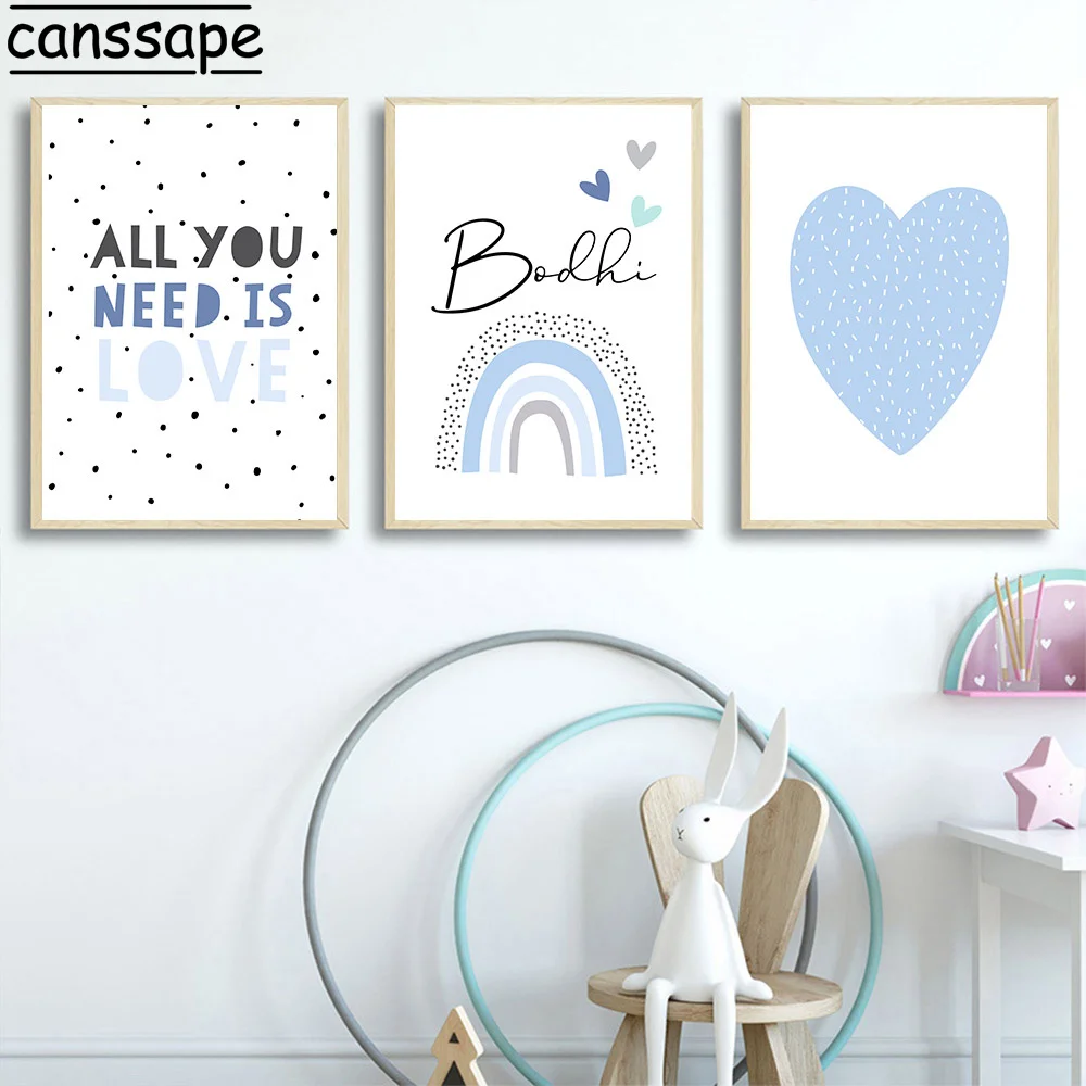 Nordic Canvas Painting Custom Name Wall Art Print Heart Posters Rainbow Paintings Nursery Wall Pictures Kids Bedroom Decor
Nordic Canvas Painting Custom Name Wall Art Print Heart Posters Rainbow Paintings Nursery Wall Pictures Kids Bedroom Decor