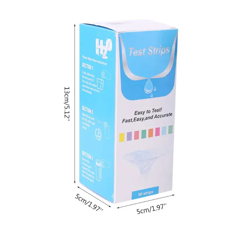 50Strips Water Test Strips 7in1 Bromine pH alkalinity Nitrite Chlorine Hardness DropShipping
50Strips Water Test Strips 7in1 Bromine pH alkalinity Nitrite Chlorine Hardness DropShipping