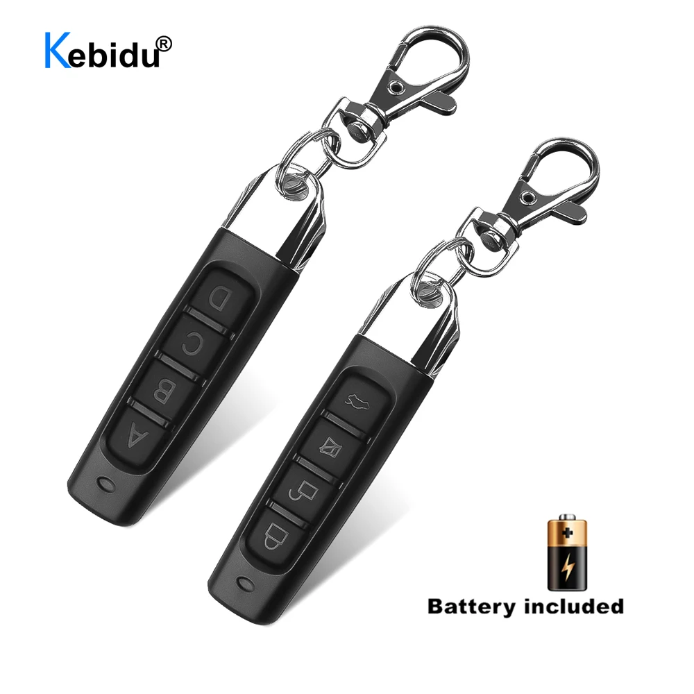 Запасной ключ дистанционного управления для дверей/ворот/гаража, Kebidu, 433 МГц
Запасной ключ дистанционного управления для дверей/ворот/гаража, Kebidu, 433 МГц