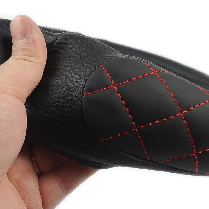 Elegant Pu Leather Black With Lychee Pattern Size 38CM Fit Most Car Steering Wheel Cover
Elegant Pu Leather Black With Lychee Pattern Size 38CM Fit Most Car Steering Wheel Cover