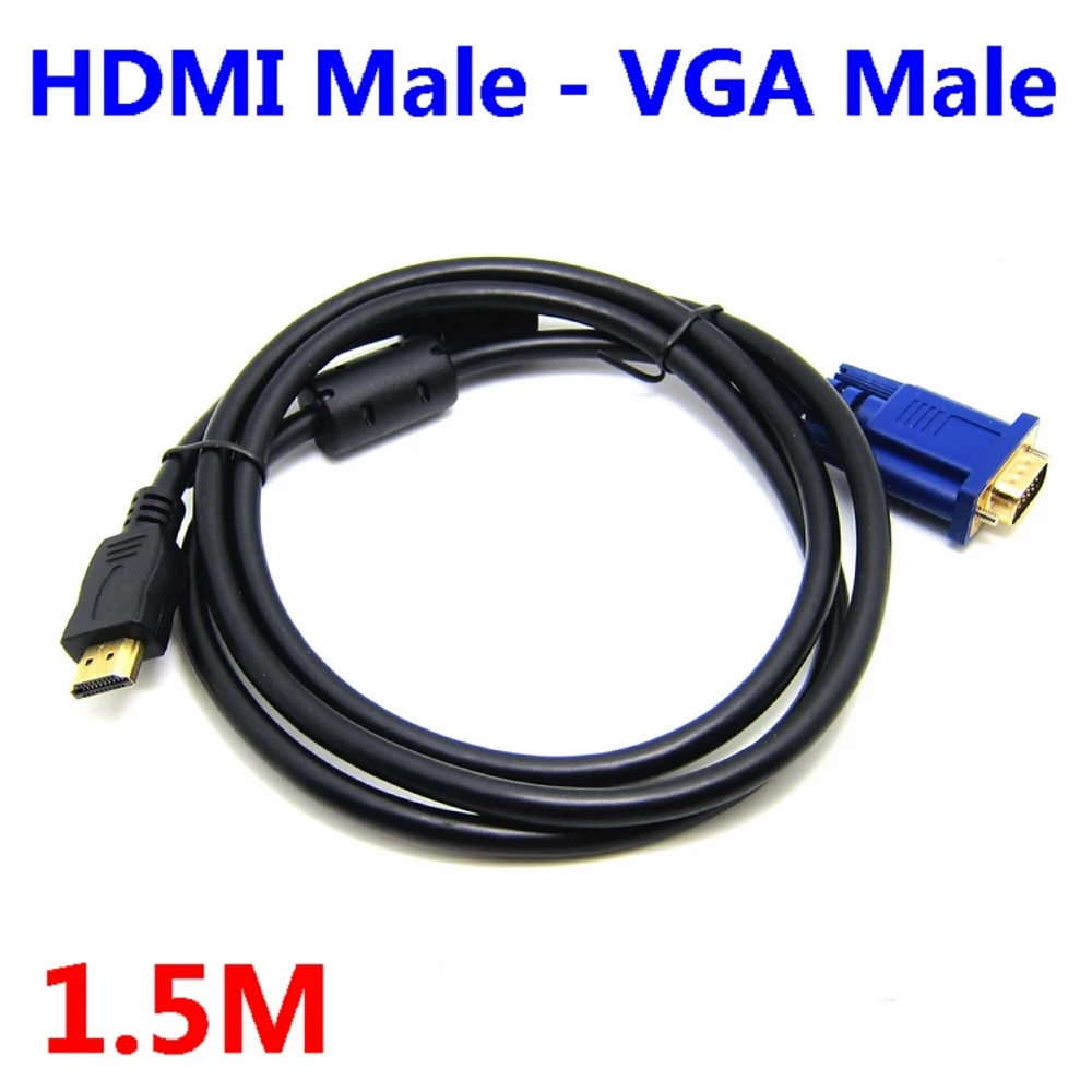 Профессиональный кабель HDMI-VGA штекер-штекер 1,8 м 1080P AV адаптер 24K позолоченный видеоконвертер для дисплея выходной ПК ТВ
Профессиональный кабель HDMI-VGA штекер-штекер 1,8 м 1080P AV адаптер 24K позолоченный видеоконвертер для дисплея выходной ПК ТВ