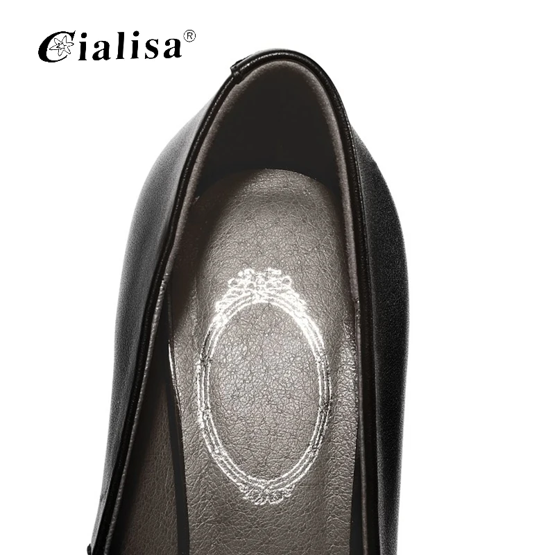 CIALISA Thin Women Shoes Platform Sexy Party Fashion 2020 New Arrival Shallow Point Toe Wedding Design High Heel Pumps
CIALISA Thin Women Shoes Platform Sexy Party Fashion 2020 New Arrival Shallow Point Toe Wedding Design High Heel Pumps