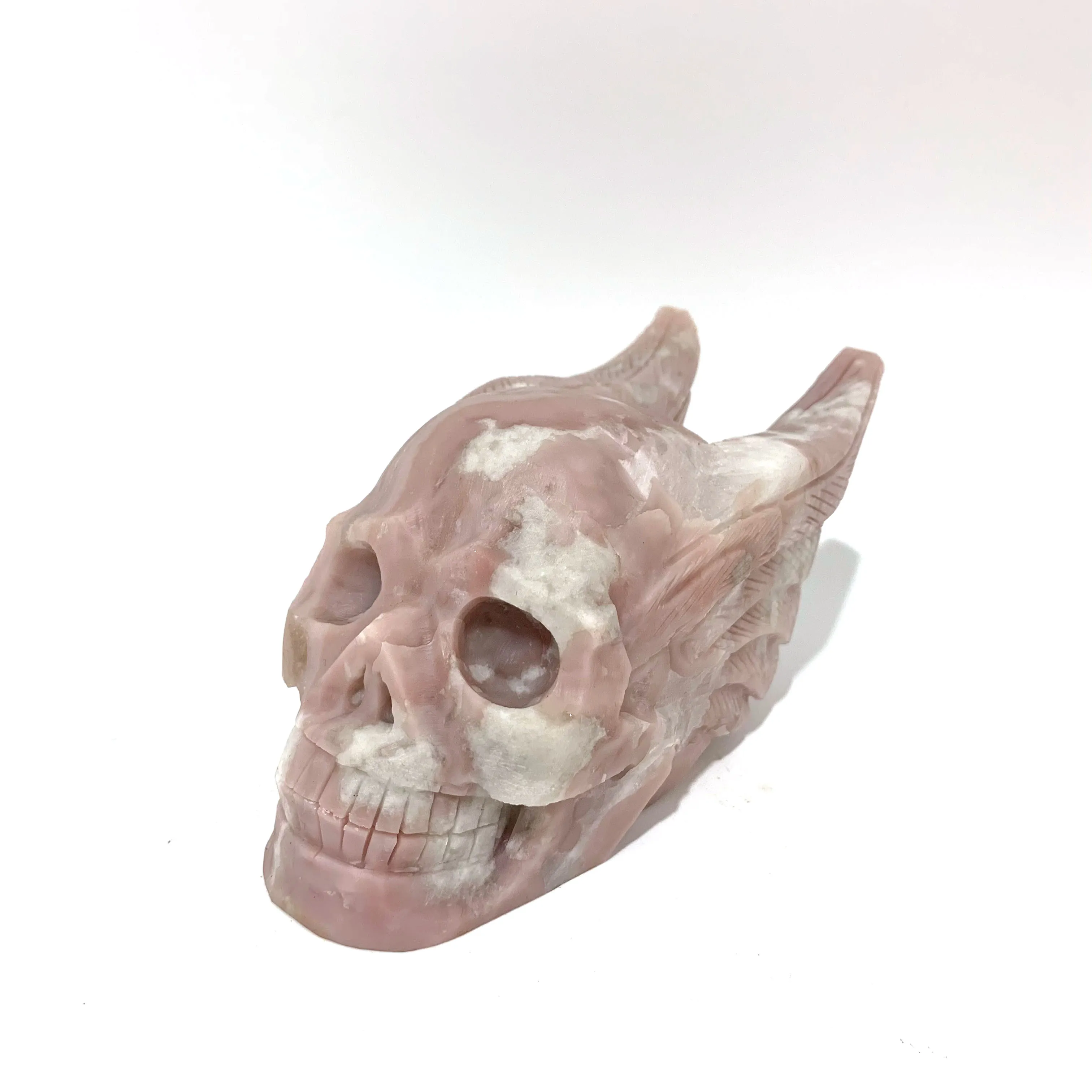 Natural Crystal Pink Opal Hand Carved Skull Design Creative Products For Gifts Or Collections LPS
Natural Crystal Pink Opal Hand Carved Skull Design Creative Products For Gifts Or Collections LPS