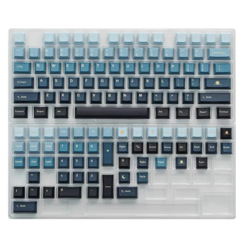 129 keys PBT keycaps Five-Sided Dye Sub Cherry Height Mechanical Keyboard Keycaps for Cherry MX Switch 61/68/87/104/108 6.25u
129 keys PBT keycaps Five-Sided Dye Sub Cherry Height Mechanical Keyboard Keycaps for Cherry MX Switch 61/68/87/104/108 6.25u