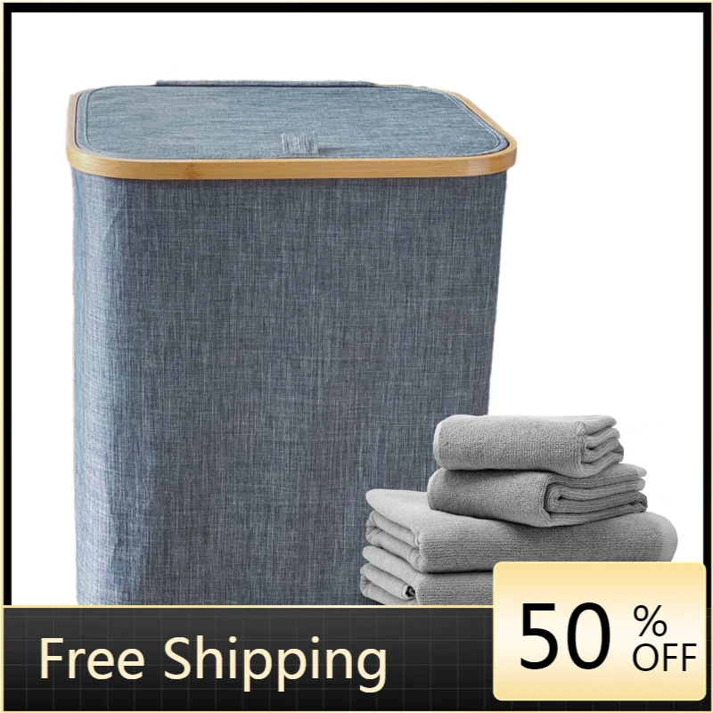 Nordic Cotton Storage Basket with Cover Organizer Collapsible Laundry Basket Square Dirty Clothes Rangements Organization 60AA01
Nordic Cotton Storage Basket with Cover Organizer Collapsible Laundry Basket Square Dirty Clothes Rangements Organization 60AA01